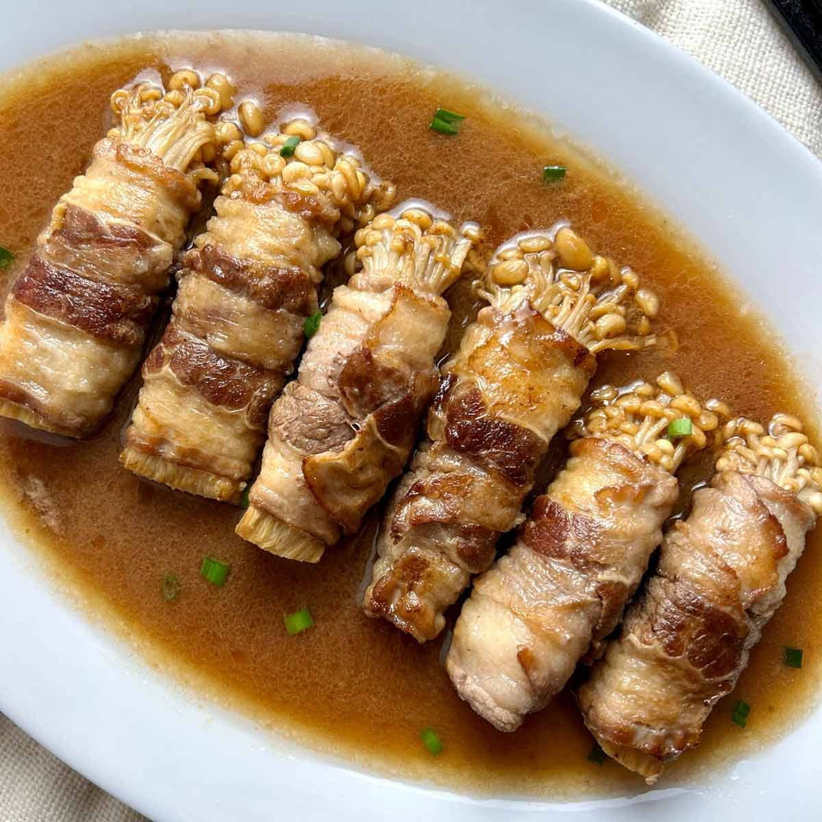 Beef Enoki